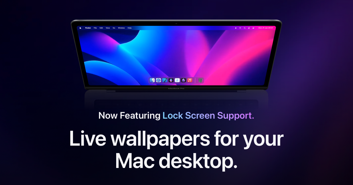 配图 - Backdrop：为 Mac 桌面与锁屏打造动态壁纸体验