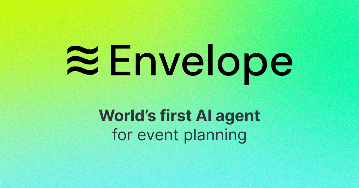 配图 - Envelope:首个活动策划 AI 代理工具