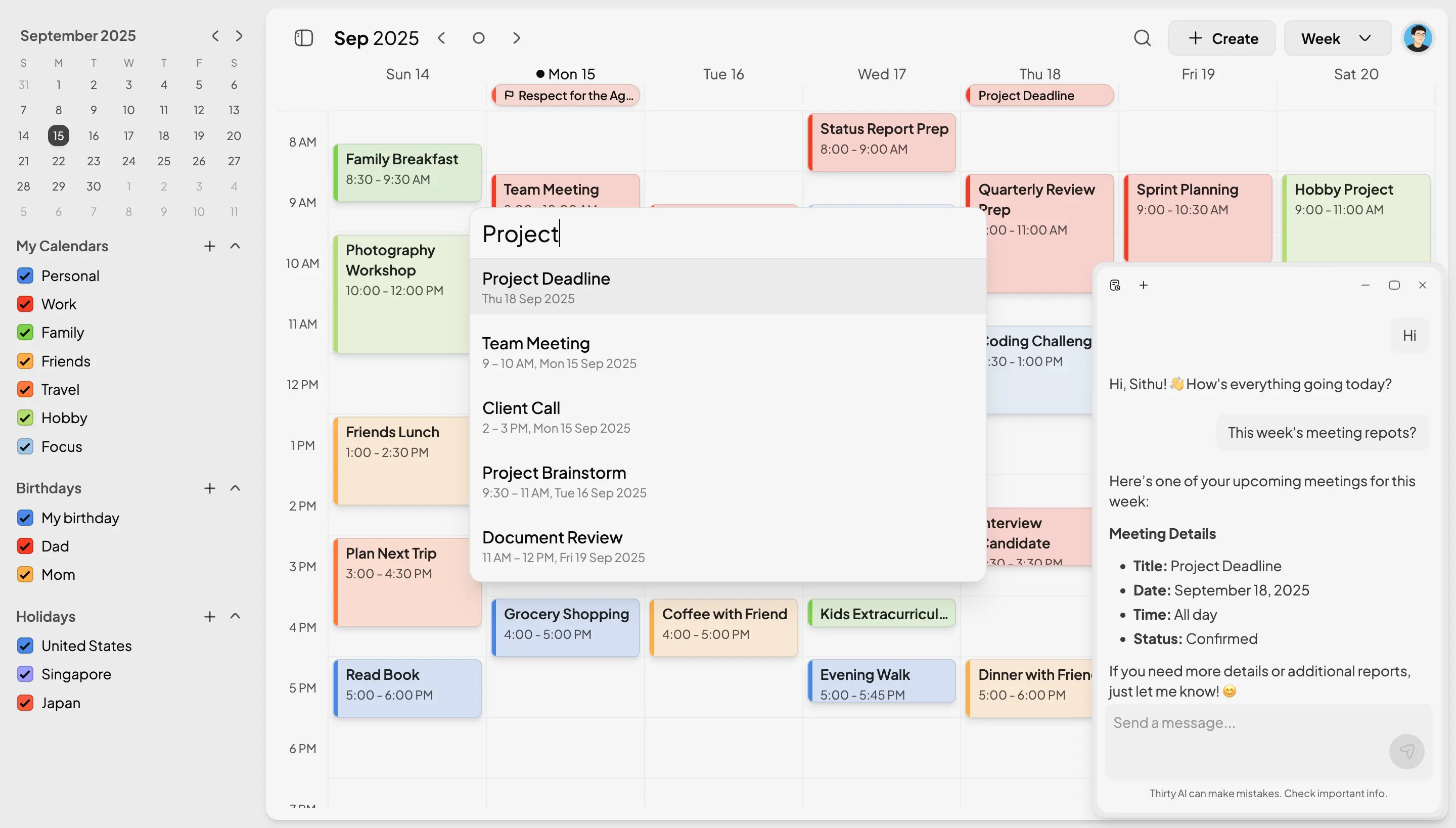 配图 - Thirty Calendar：AI 智能日历，高效管理工作与生活