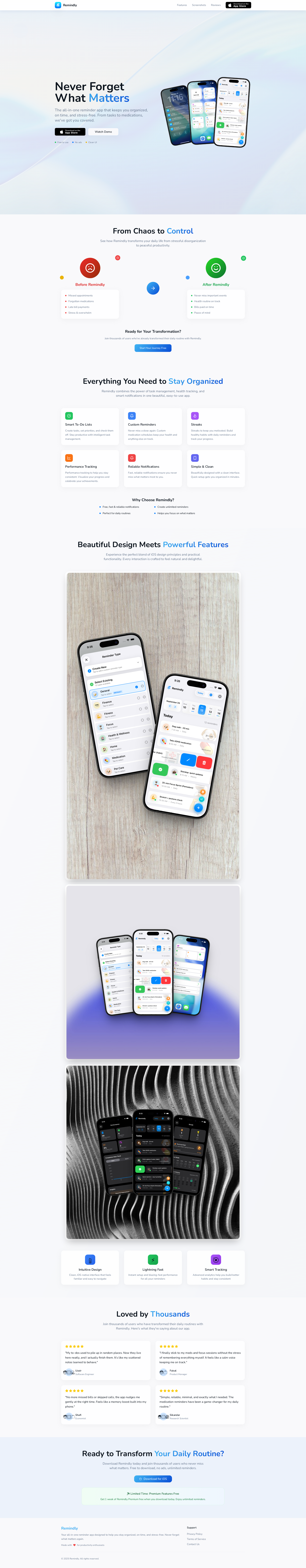 配图 - Remindly：轻松管理任务与习惯的智能提醒应用