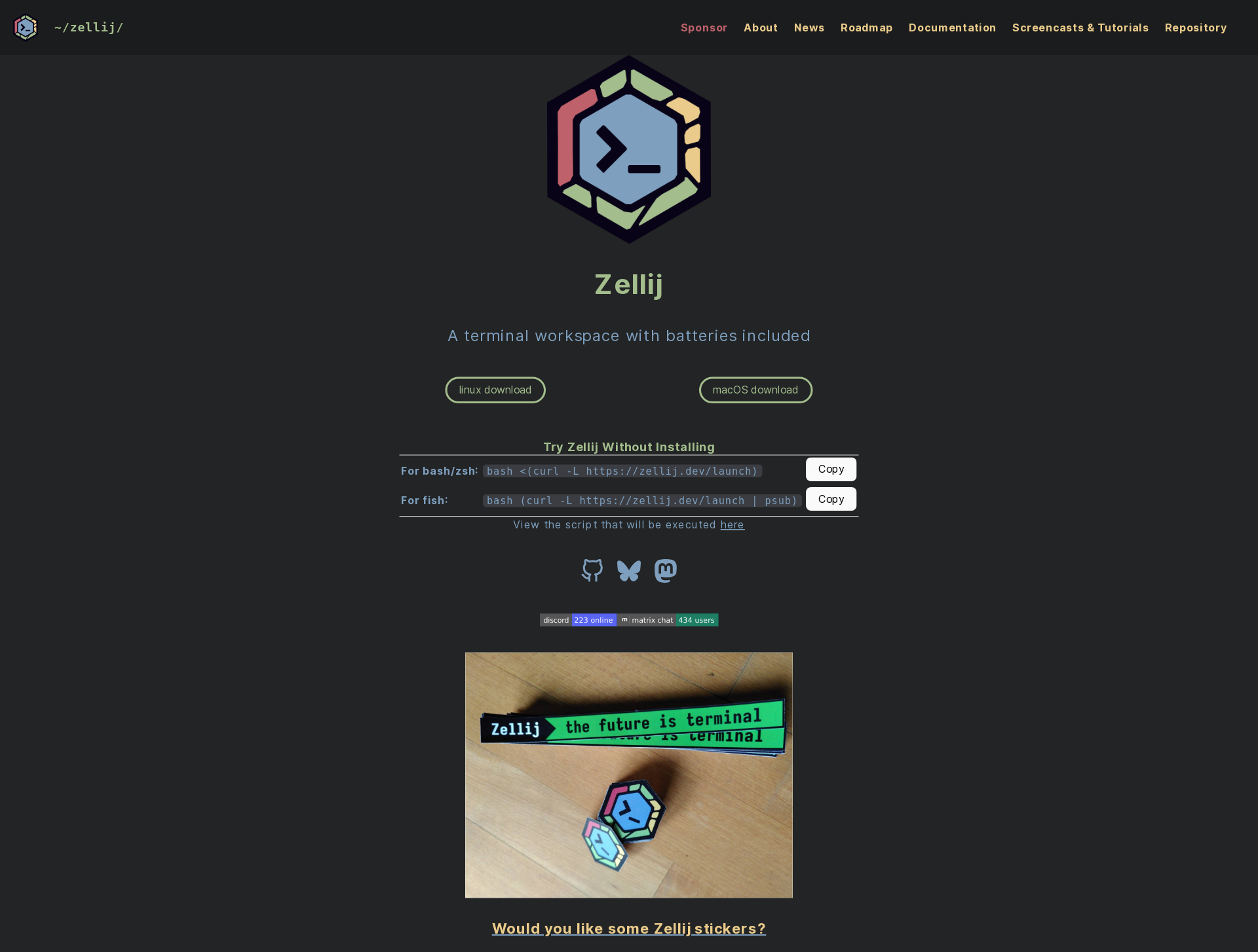 配图 - Zellij：开箱即用的终端工作区工具