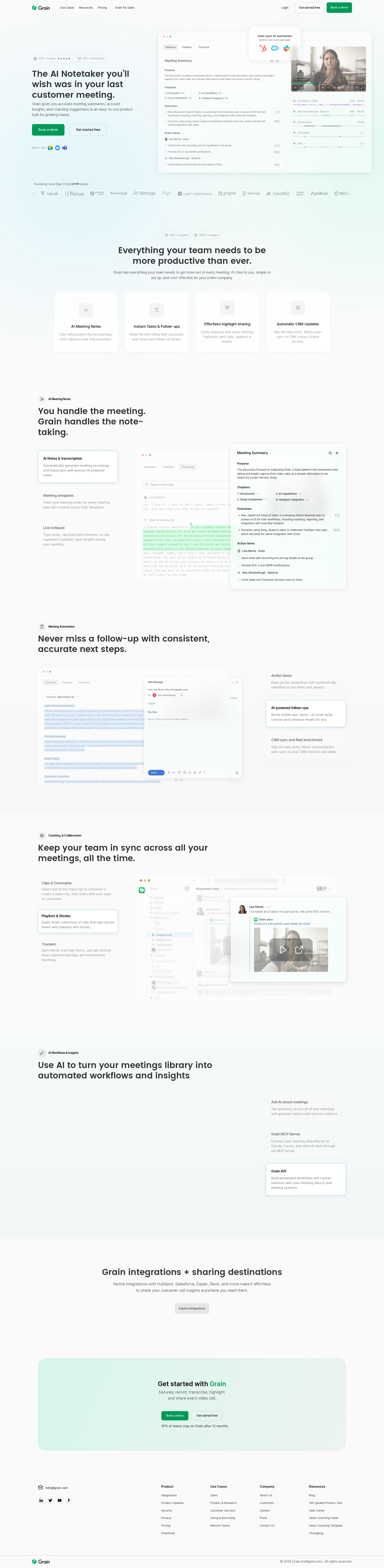 配图 - Grain Desktop Capture：无需机器人的 AI 会议记录工具