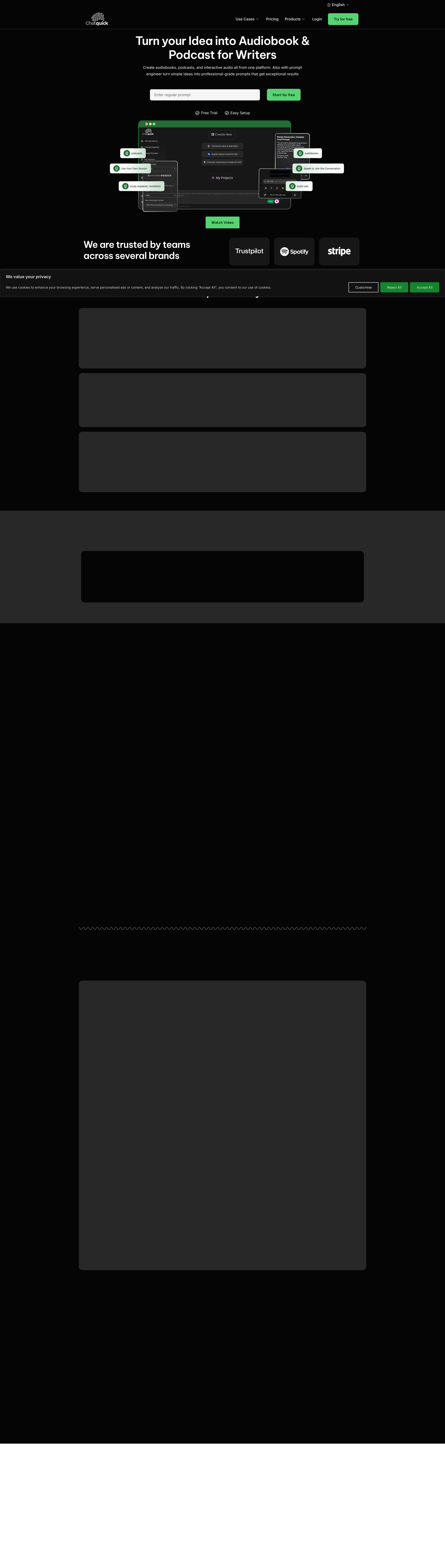 配图 - Chatquick AI：将语音转换为有声书与播客的一站式平台