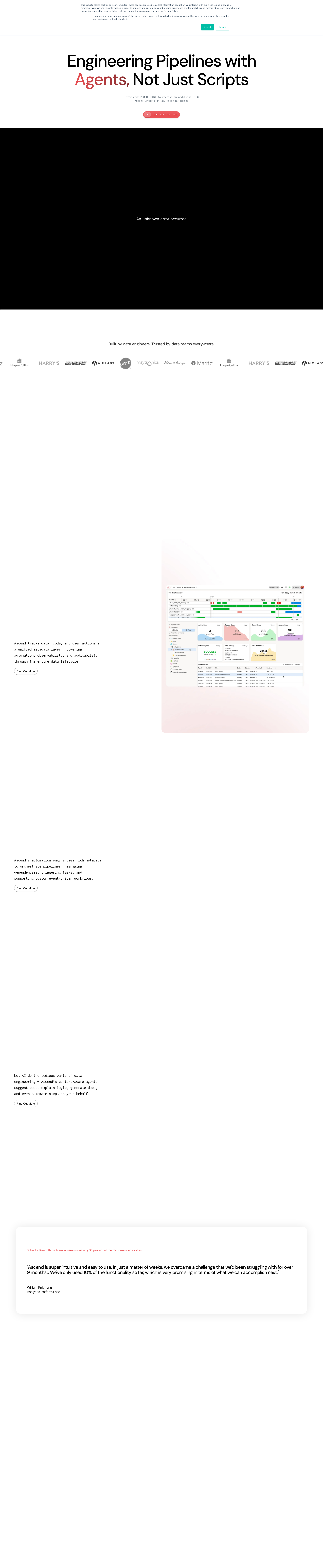 配图 - Ascend.io：AI 驱动的数据工程代理平台