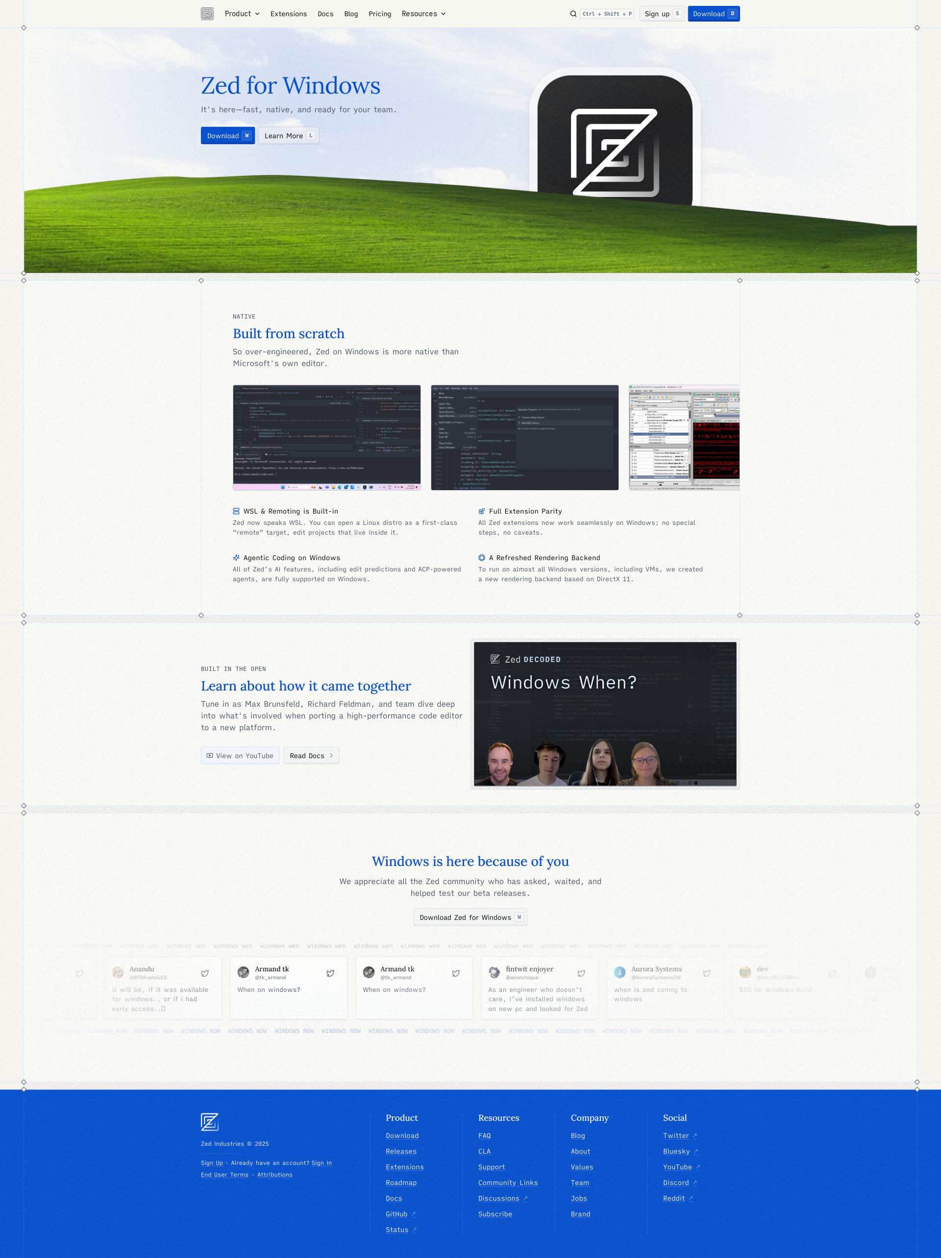 配图 - Zed for Windows：原生高性能代码编辑器正式登陆 Windows 平台