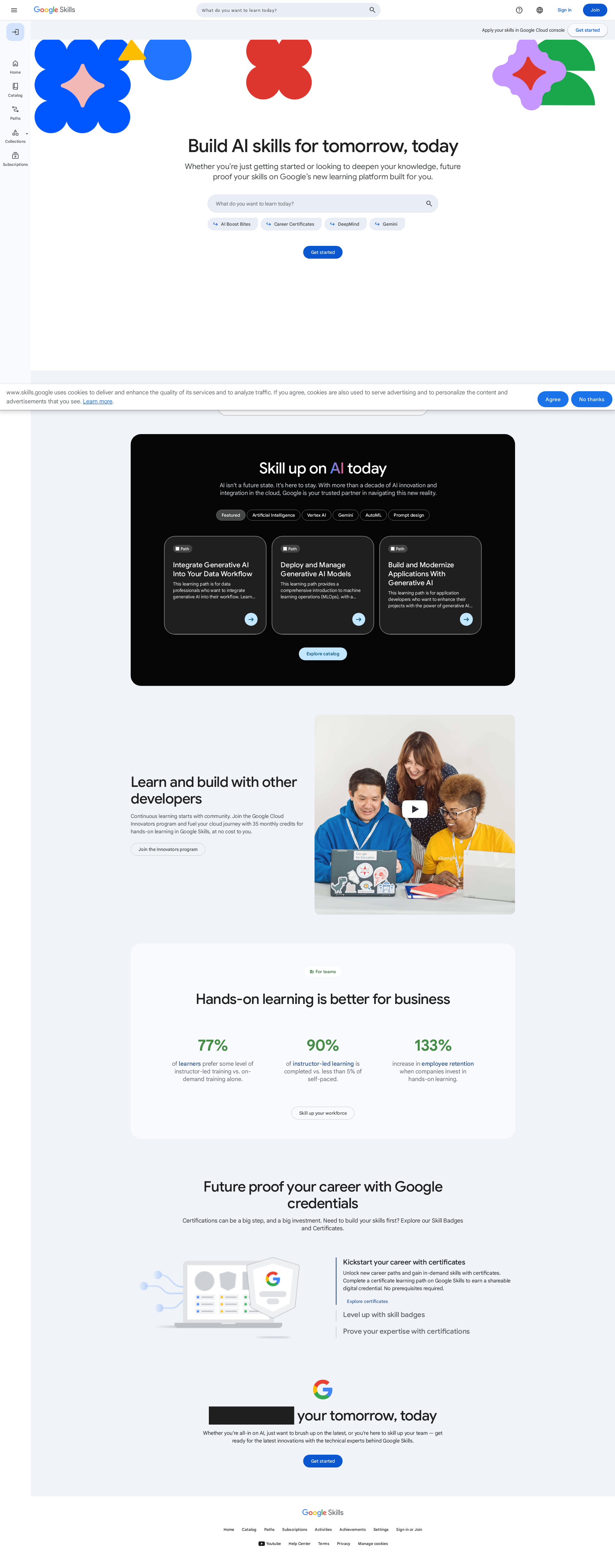 配图 - Google Skills:构建未来 AI 技能的学习平台