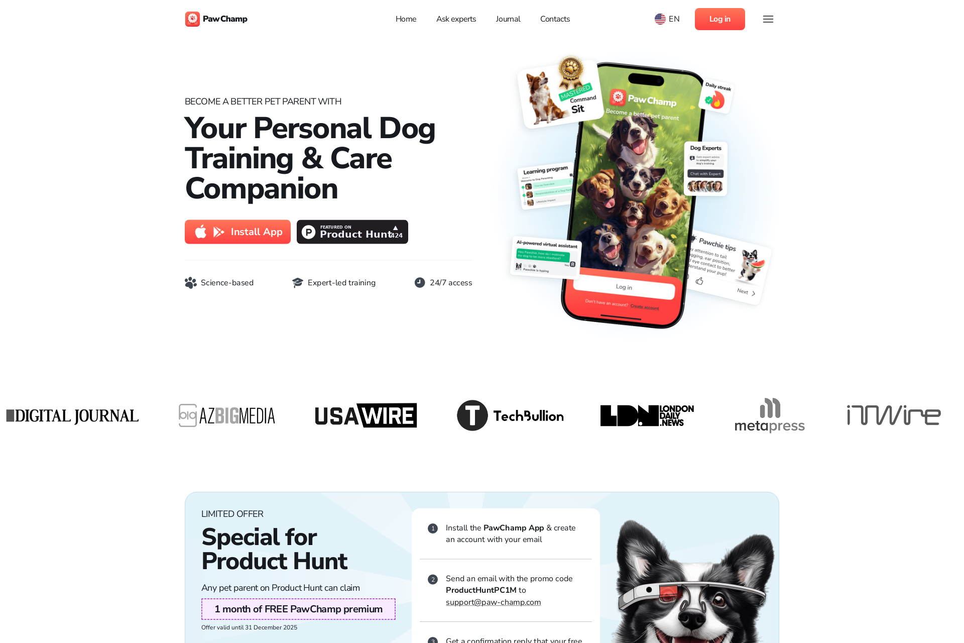 配图 - PawChamp:AI赋能的狗狗训练与护理伴侣应用