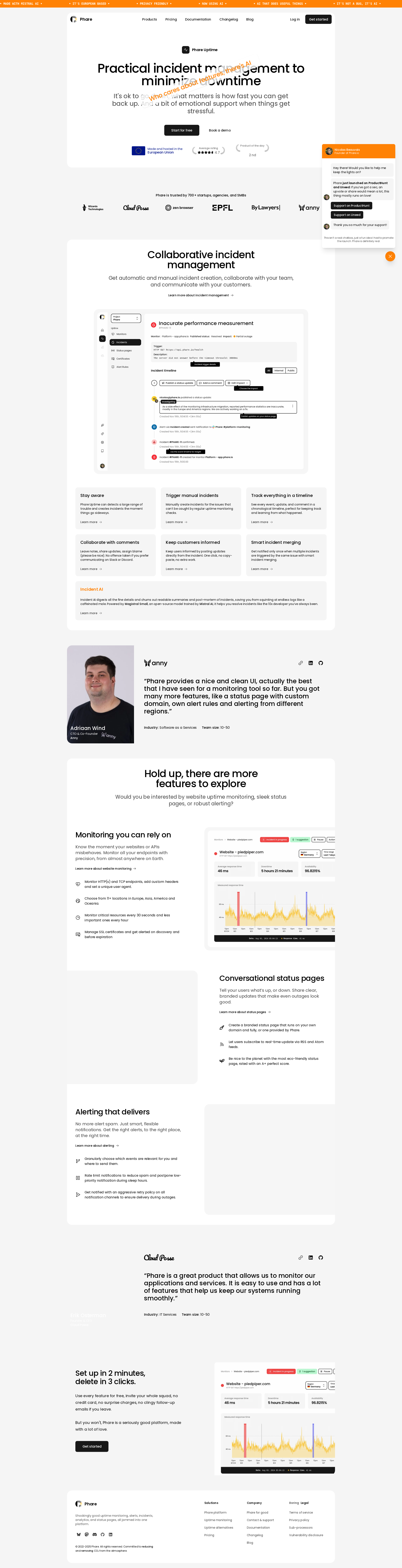 配图 - Phare Incident AI:基于 AI 的智能事故总结与管理工具