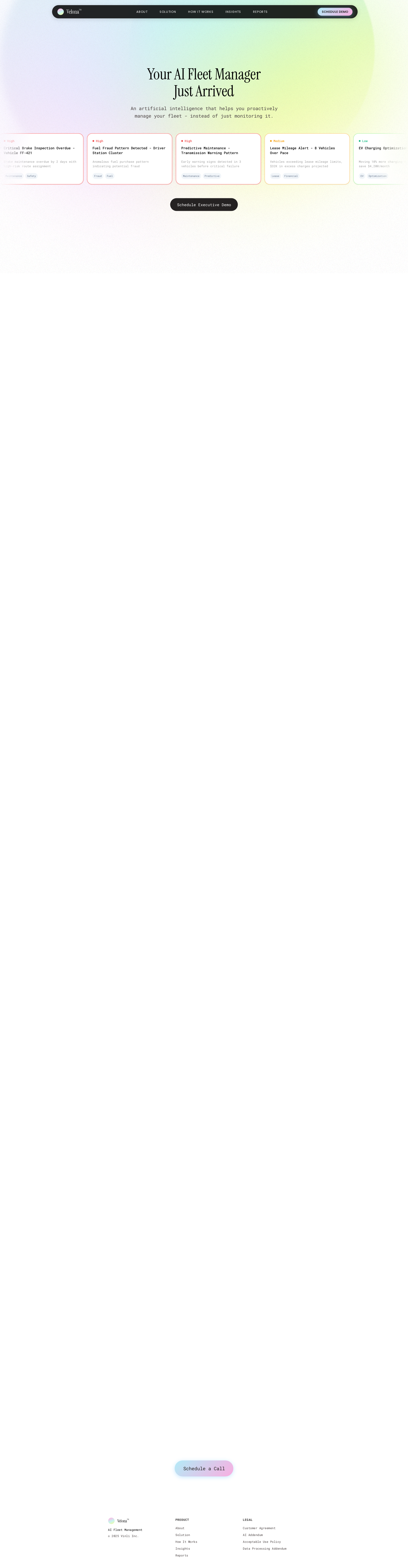 配图 - Velona AI:AI 驱动的车队成本优化与预测性维护平台