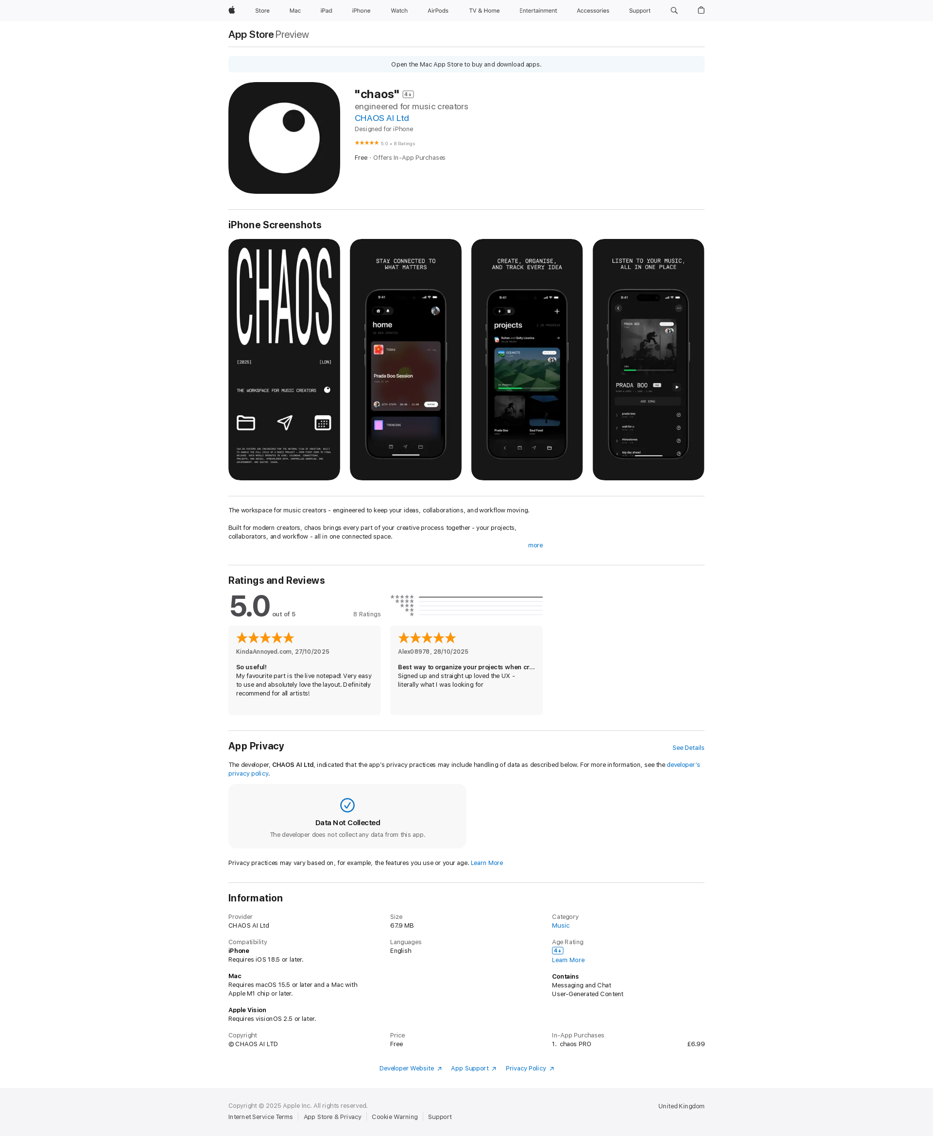 配图 - chaos:专为音乐创作者打造的一体化工作空间
