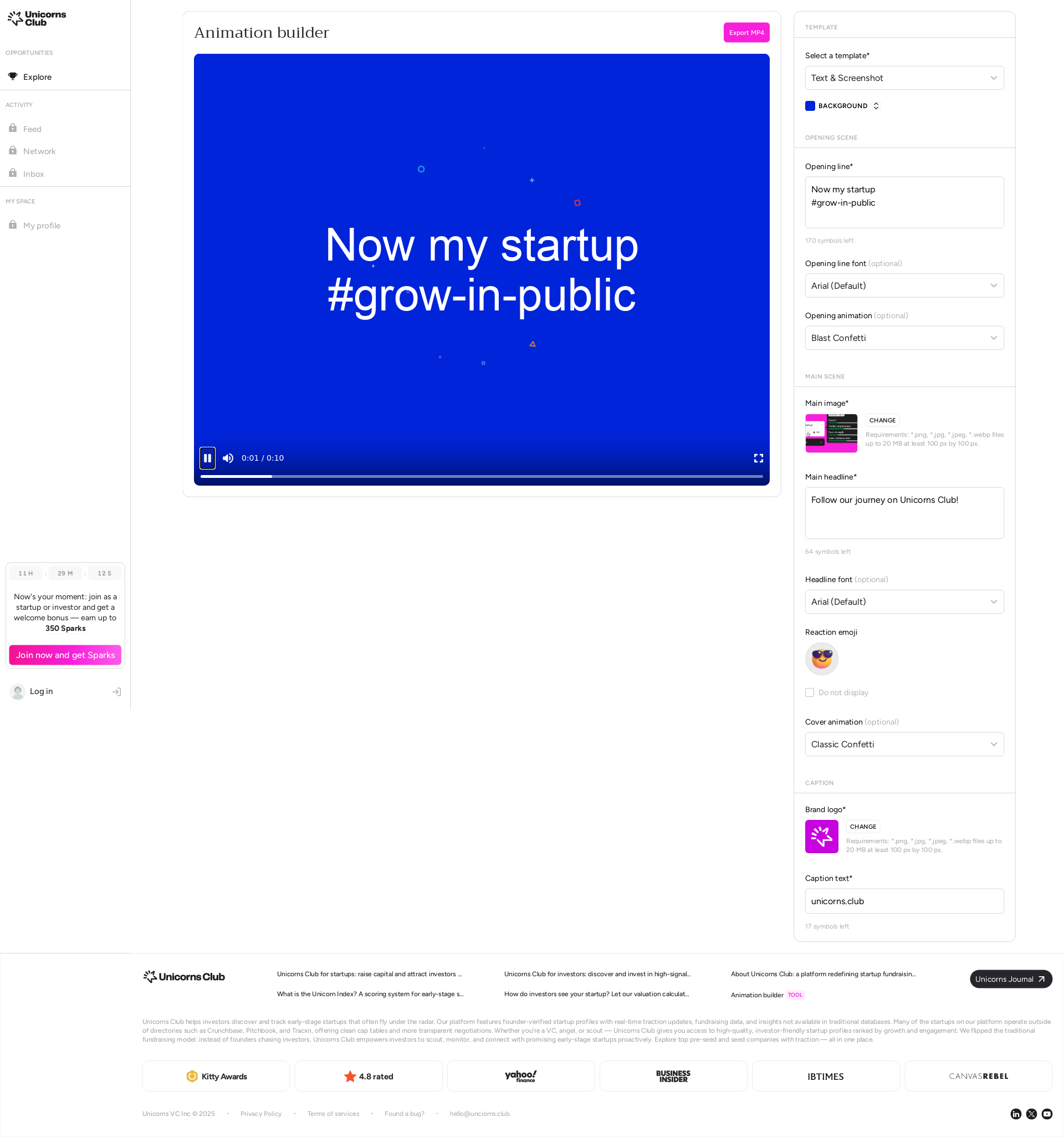 配图 - Animation Builder by Unicorns Club:零设计制作TikTok风格视频