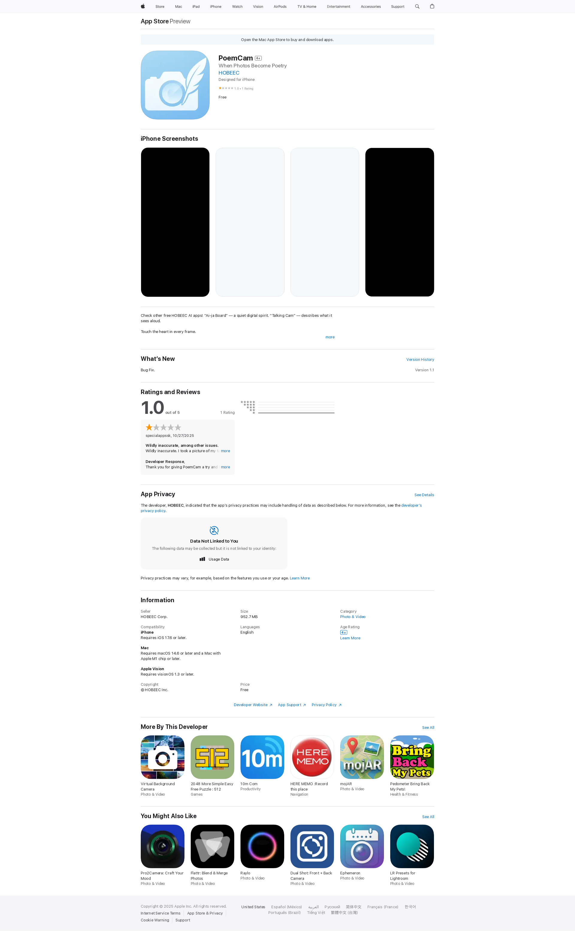 配图 - PoemCam:为照片自动添加诗意短文的免费应用