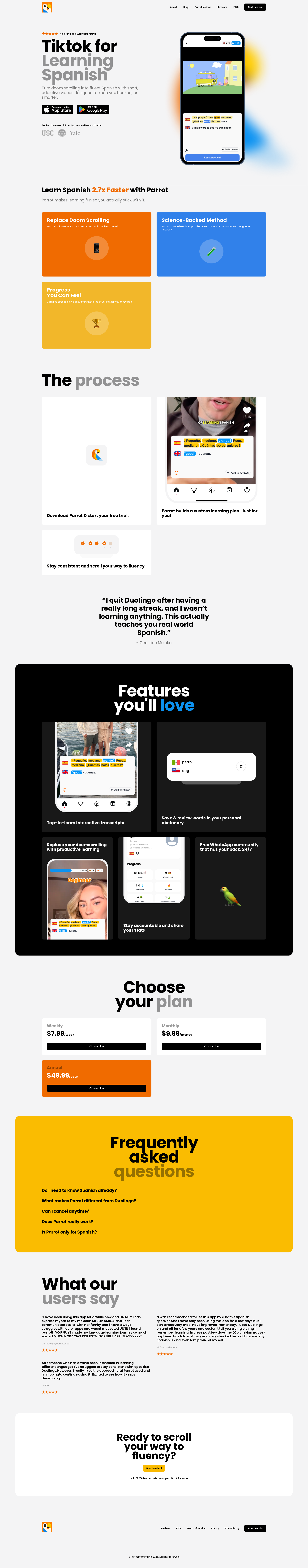 配图 - Parrot：用 TikTok 方式高效学习西班牙语