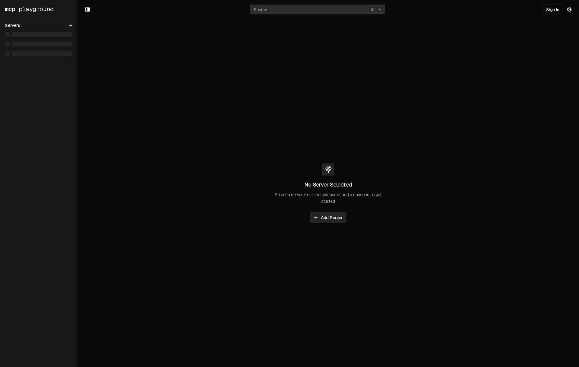 配图 - MCP Playground:开源 MCP 服务器测试与调试平台