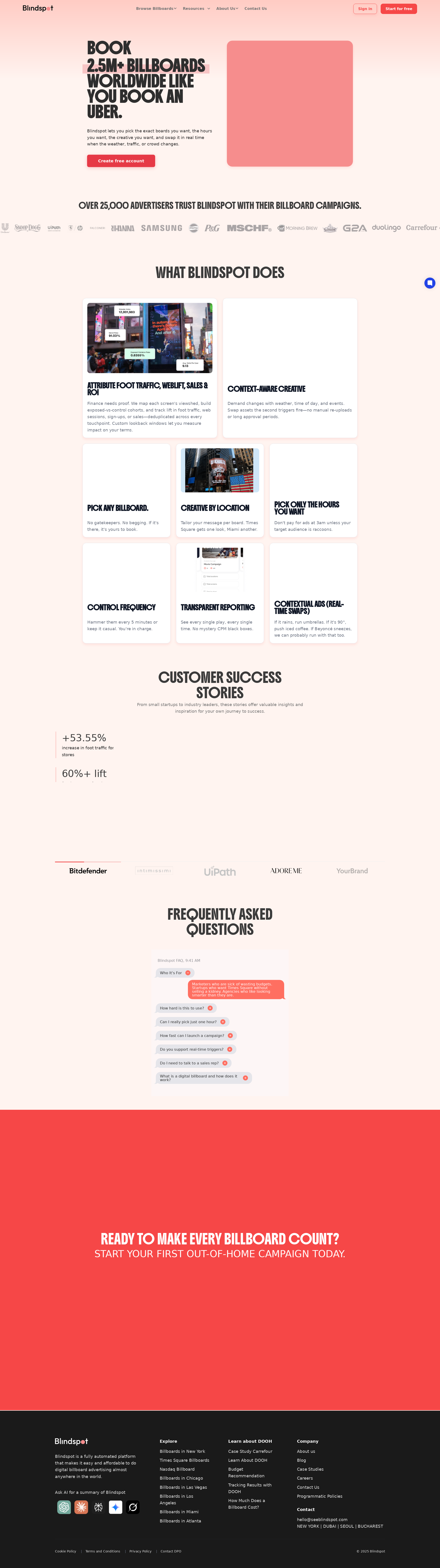 配图 - Blindspot:全球数字广告牌预订平台,像打车一样简单
