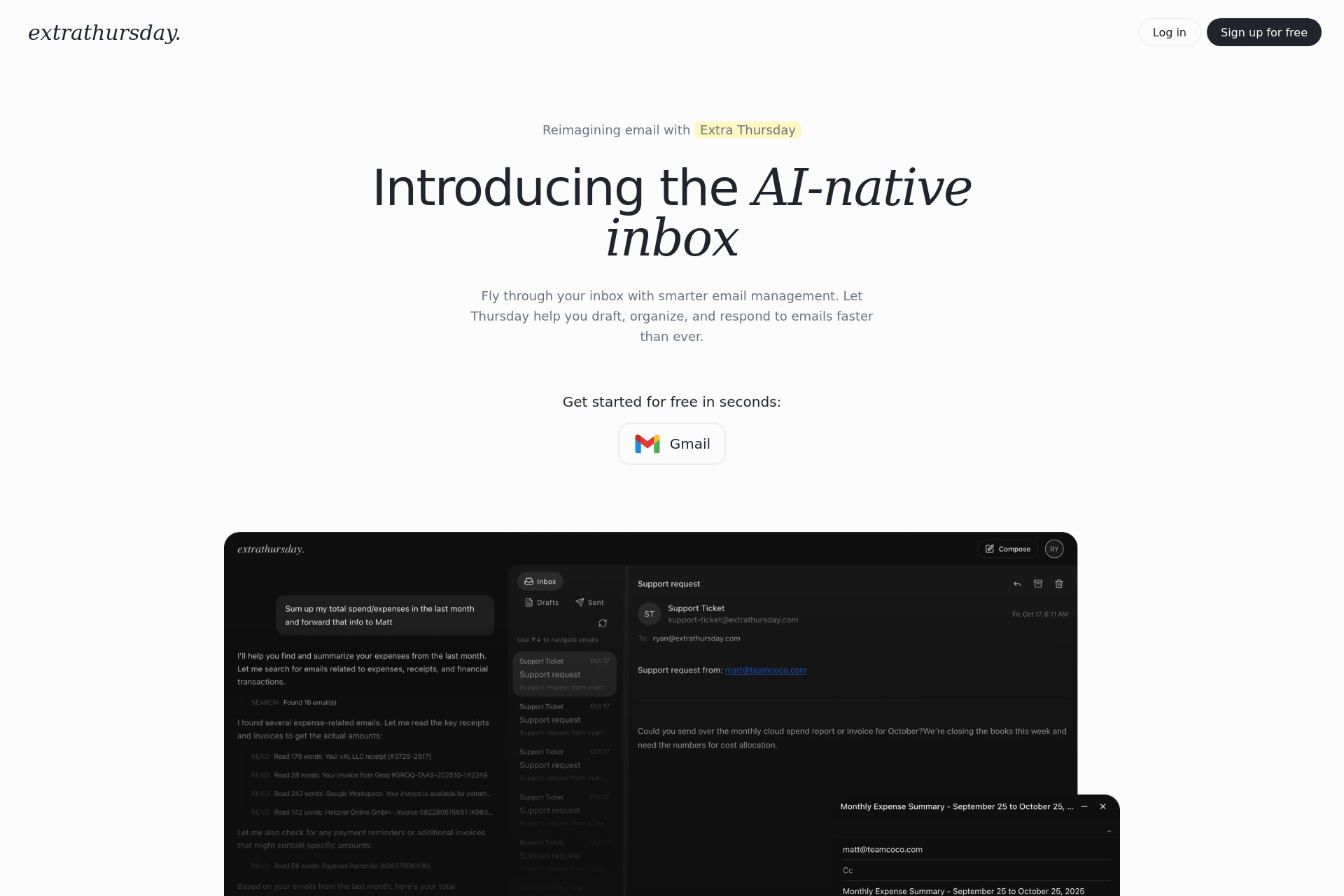 配图 - Extra Thursday:AI 驱动的智能邮件管理助手