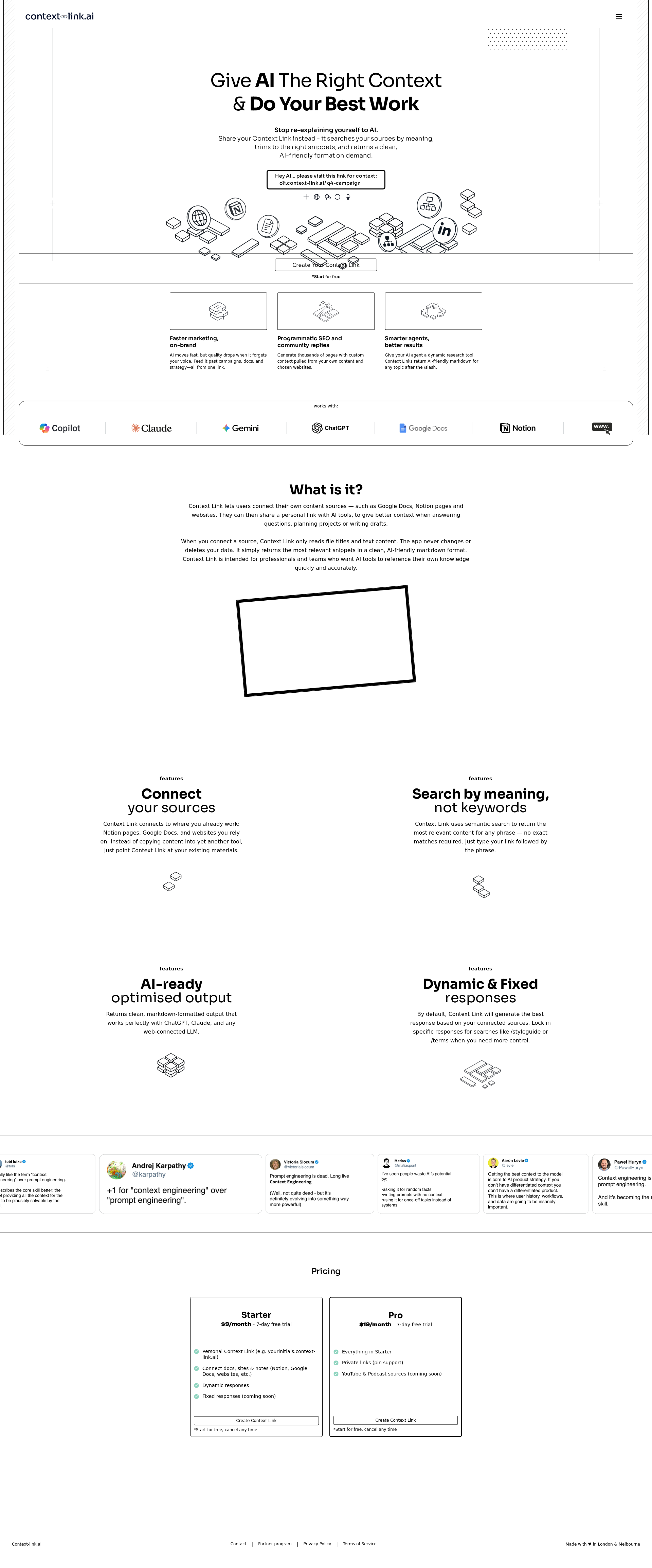 配图 - Context Link:为 AI 提供个性化上下文链接的智能工具