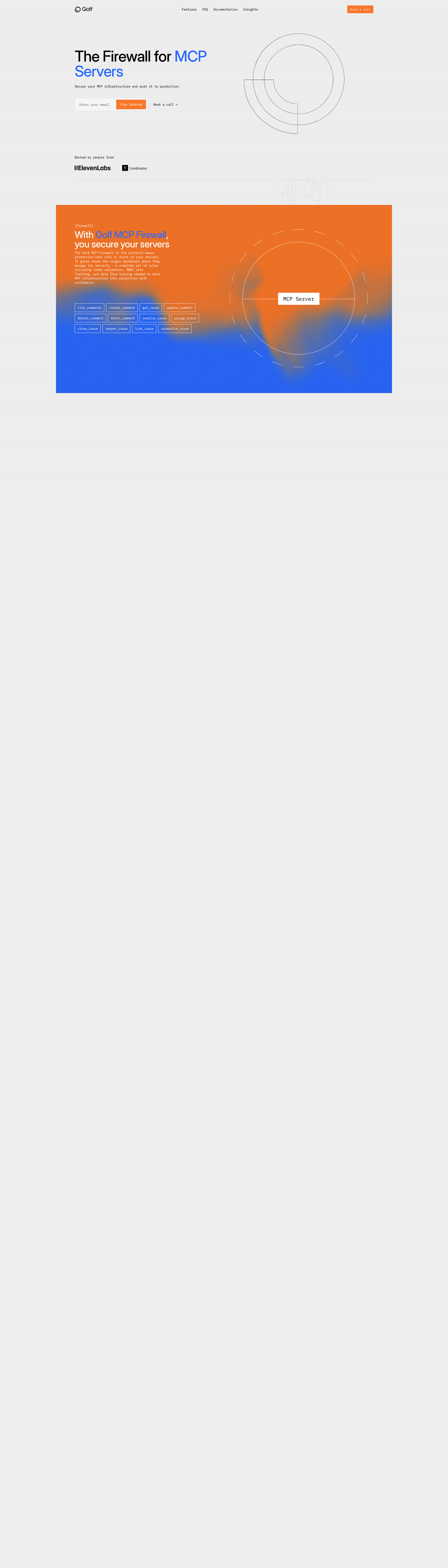 配图 - Golf Firewall:MCP 服务器的企业级安全防护