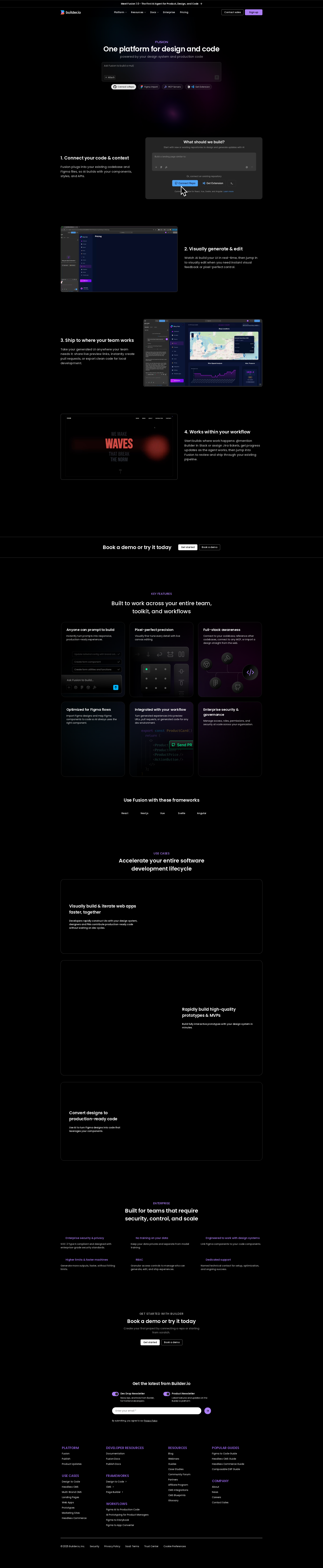 配图 - Fusion 1.0:首个连接产品、设计与代码的AI代理平台