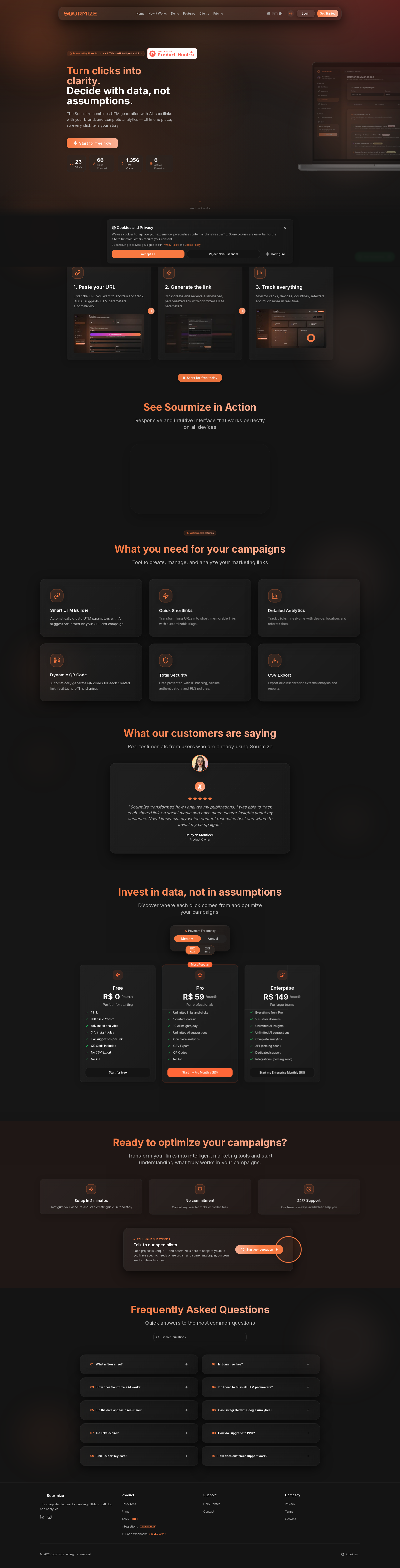 配图 - Sourmize：AI驱动的UTM自动化与智能分析平台