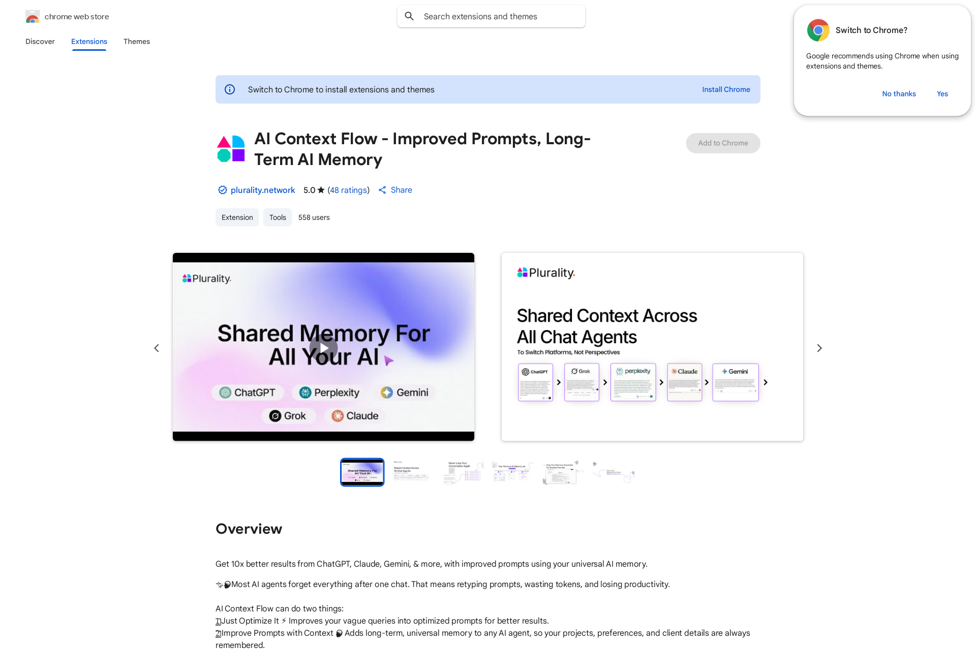 配图 - AI Context Flow:跨平台 AI 助手的智能记忆扩展