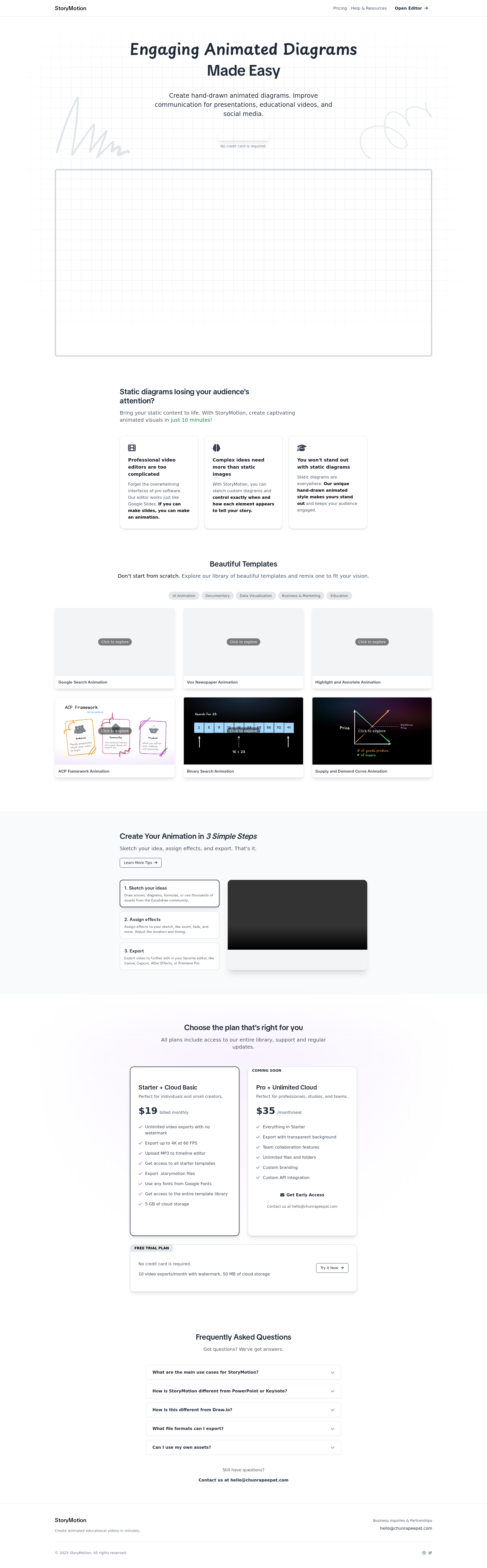 配图 - StoryMotion:轻松制作手绘风格动画图表与流程图