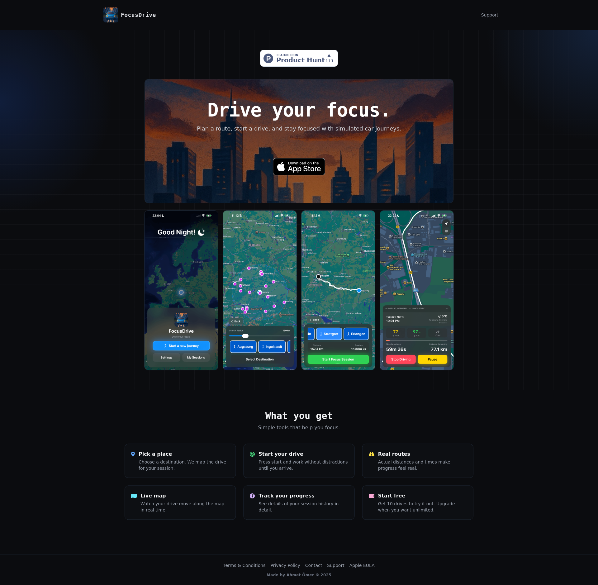 配图 - FocusDrive:模拟驾驶旅程的深度专注工具