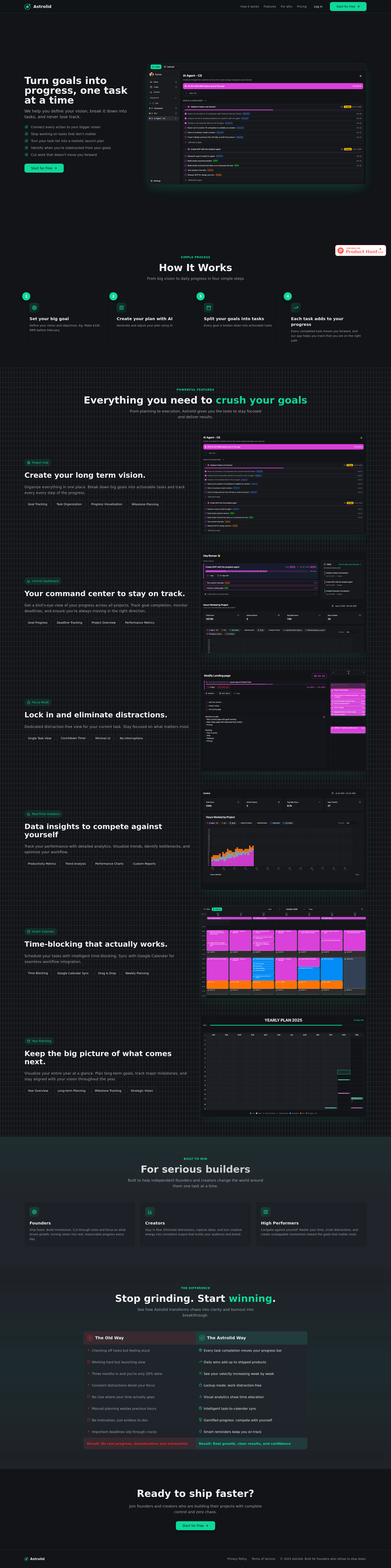 配图 - Astrolid:将目标转化为进度,一个任务接一个