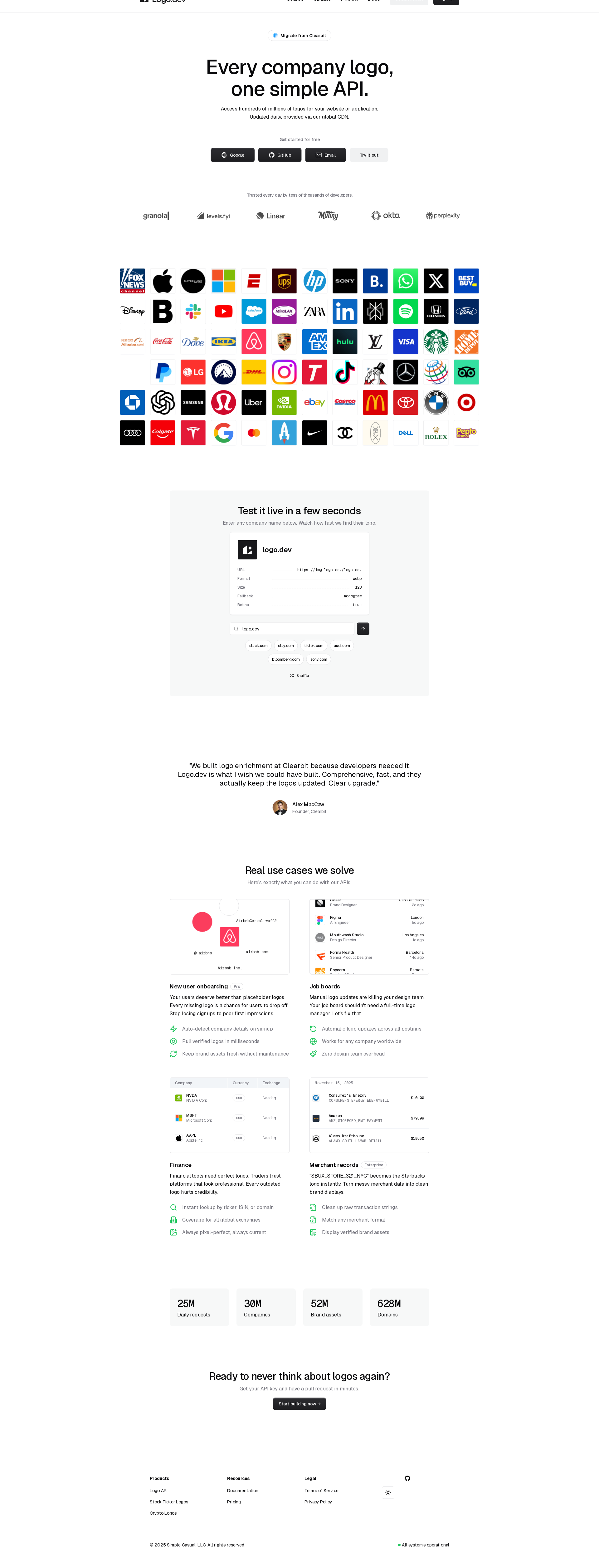配图 - Logo.dev:为开发者提供即时可靠的企业Logo API服务
