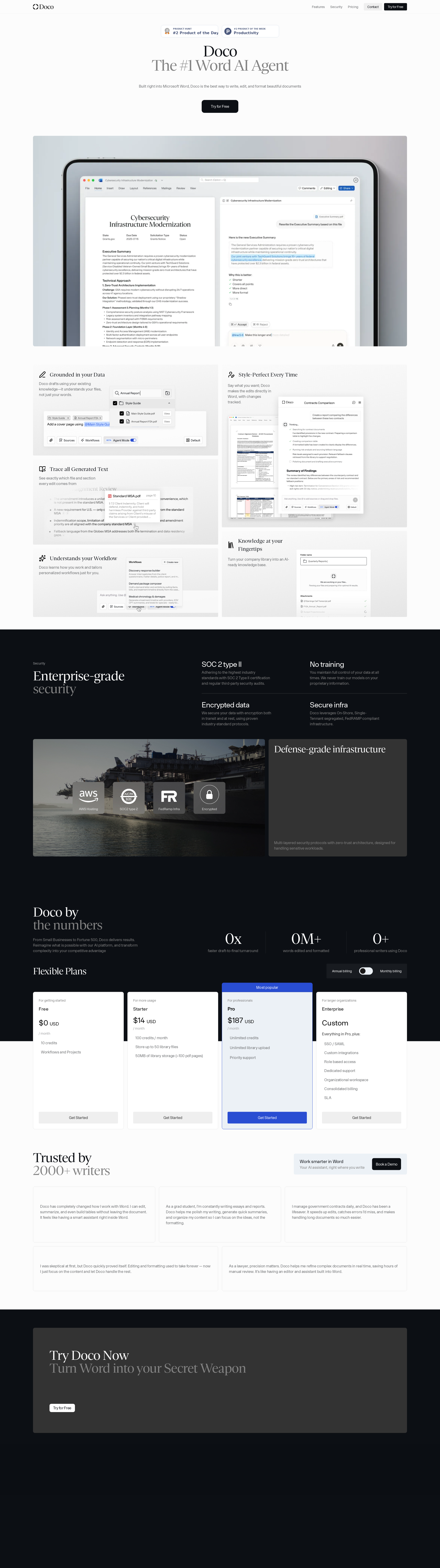 配图 - Doco Agent Mode:Microsoft Word中的自主AI文档编辑助手