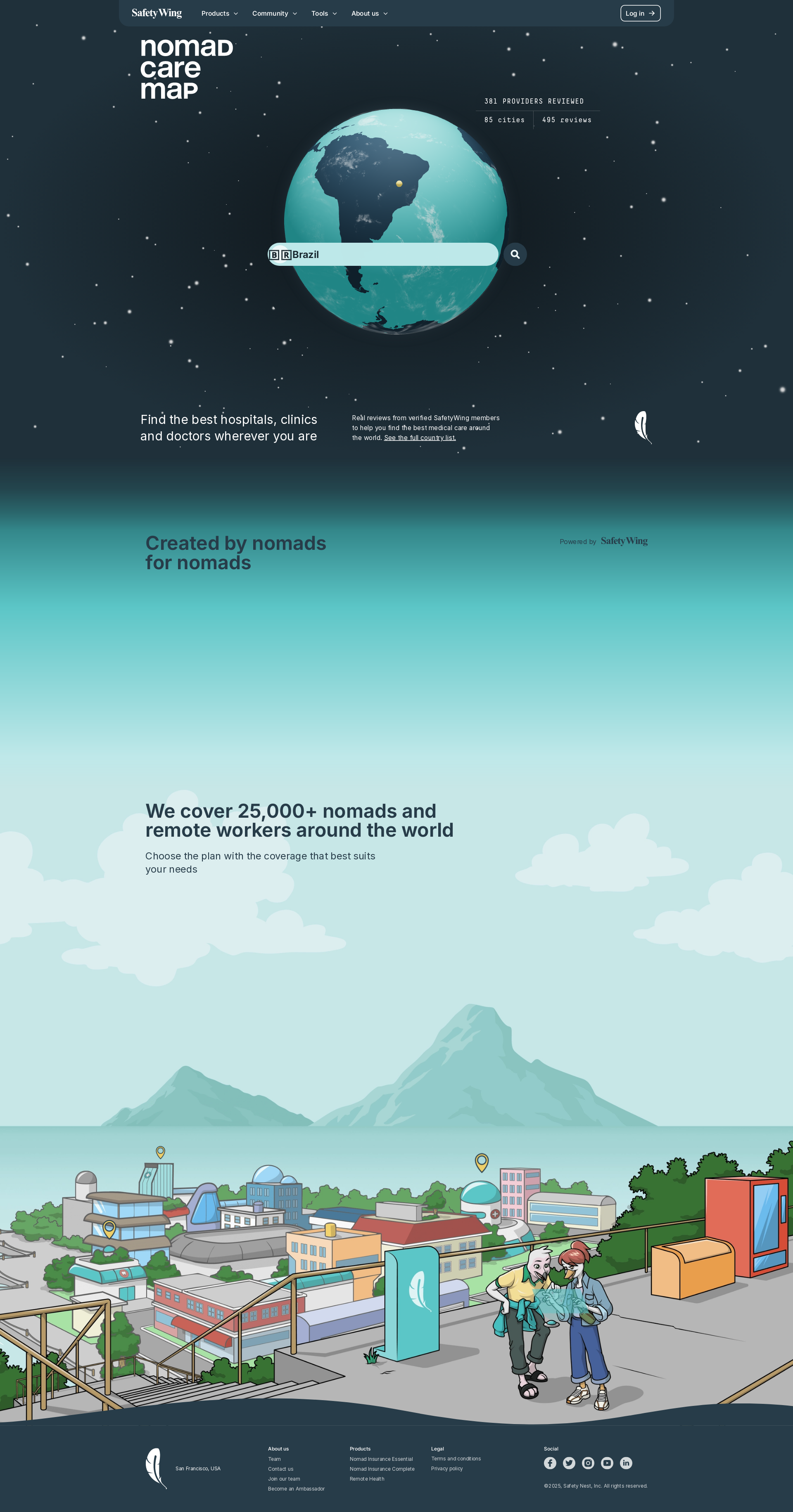 配图 - Nomad Care Map:全球数字游民医疗服务的可靠指南