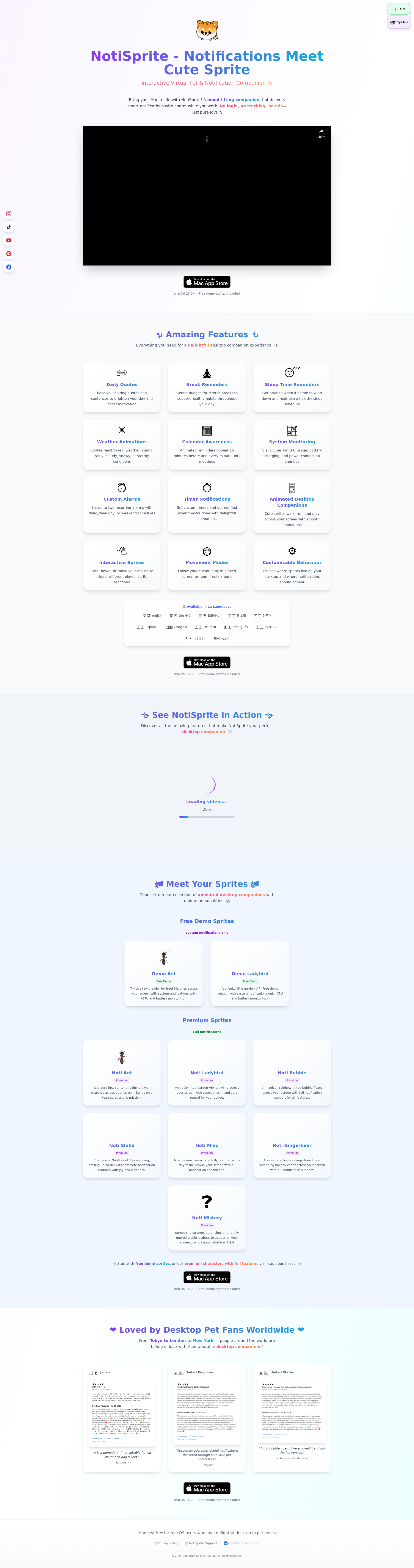配图 - NotiSprite:为 Mac 注入活力的可爱通知精灵伴侣