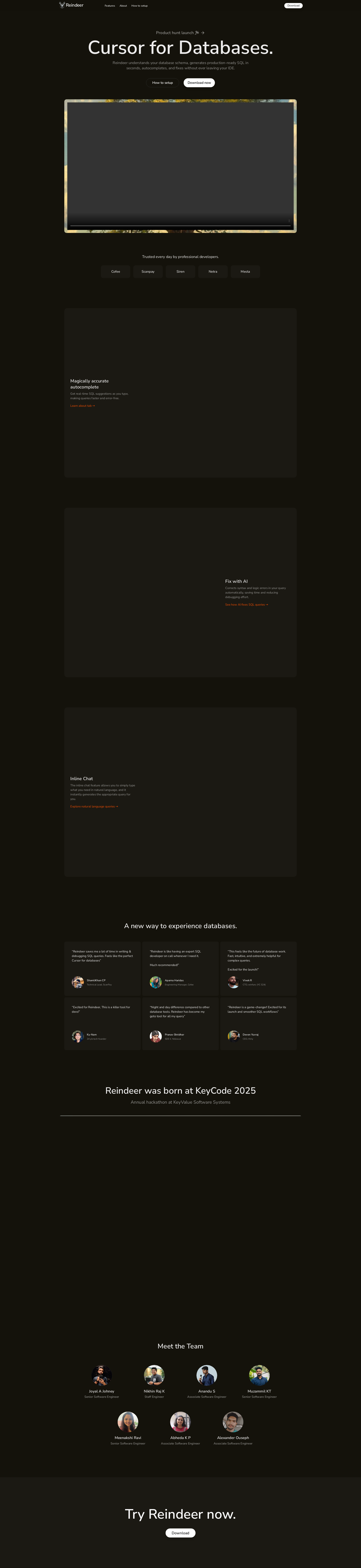 配图 - Reindeer：数据库开发的智能 IDE 工具