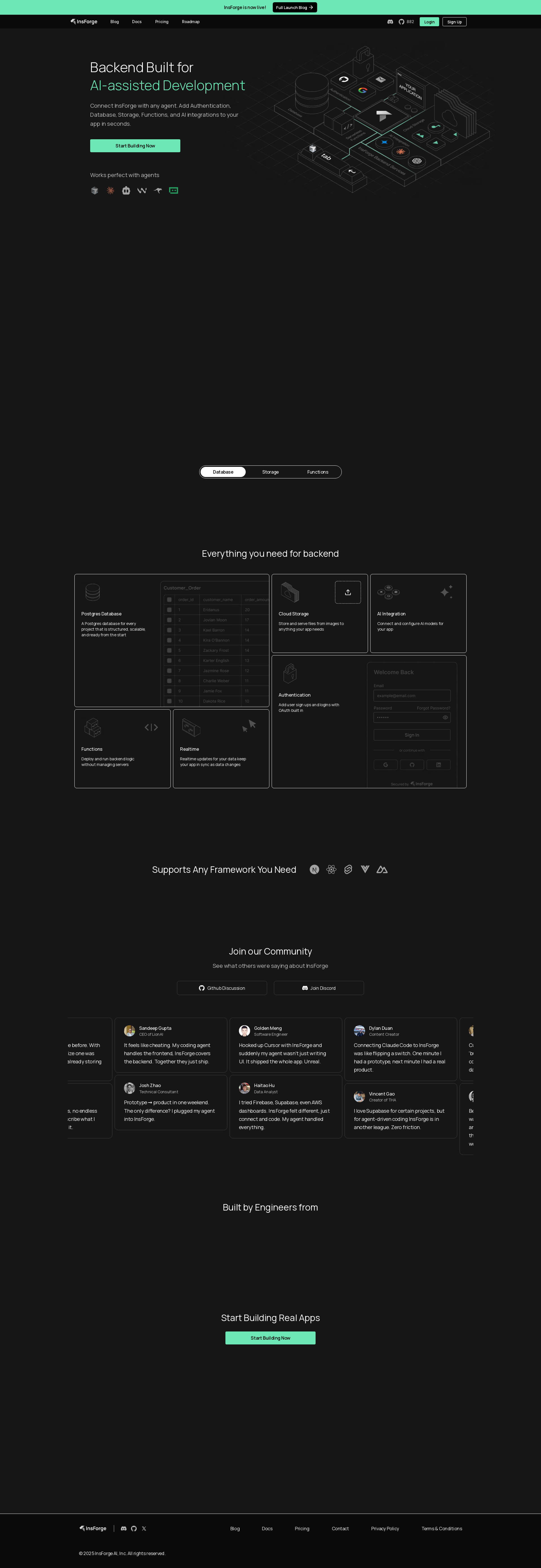 配图 - InsForge:专为AI辅助开发打造的后端平台