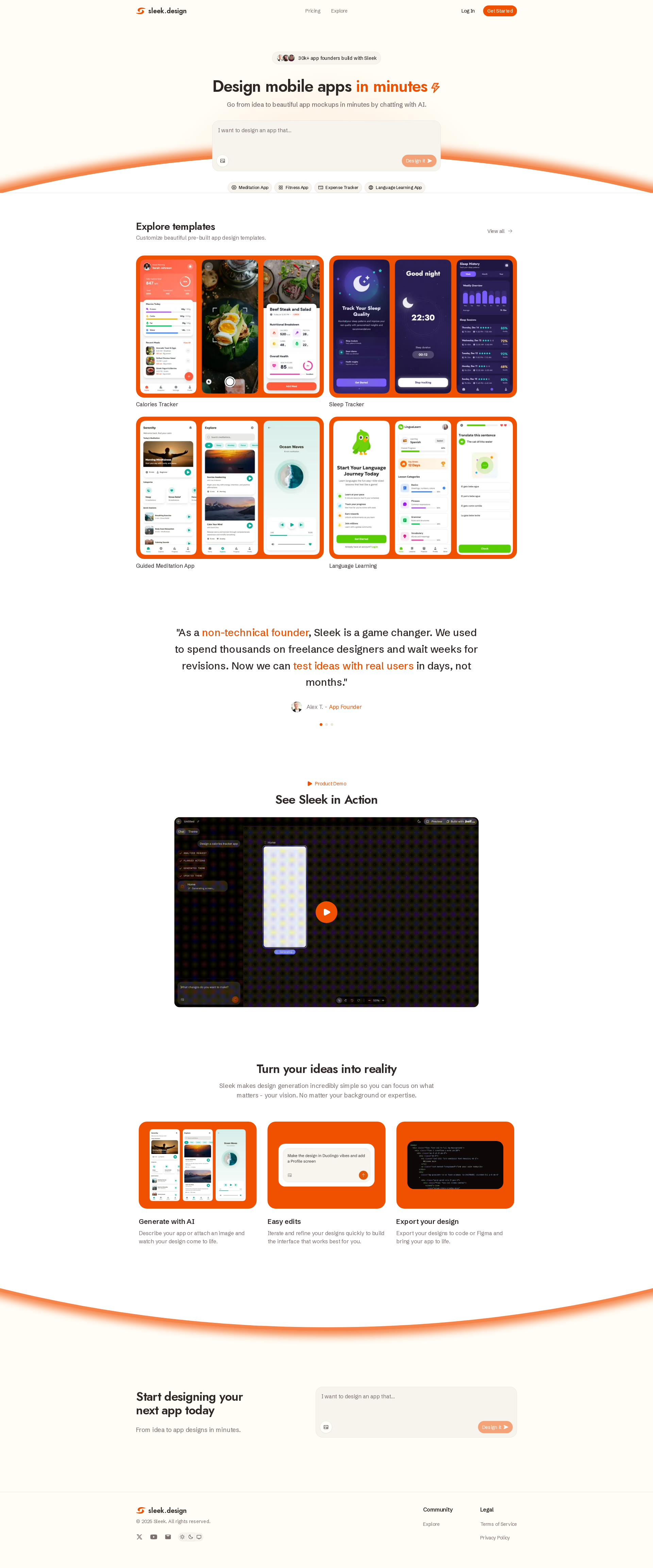 配图 - sleek.design：快速生成移动应用设计的 AI 工具