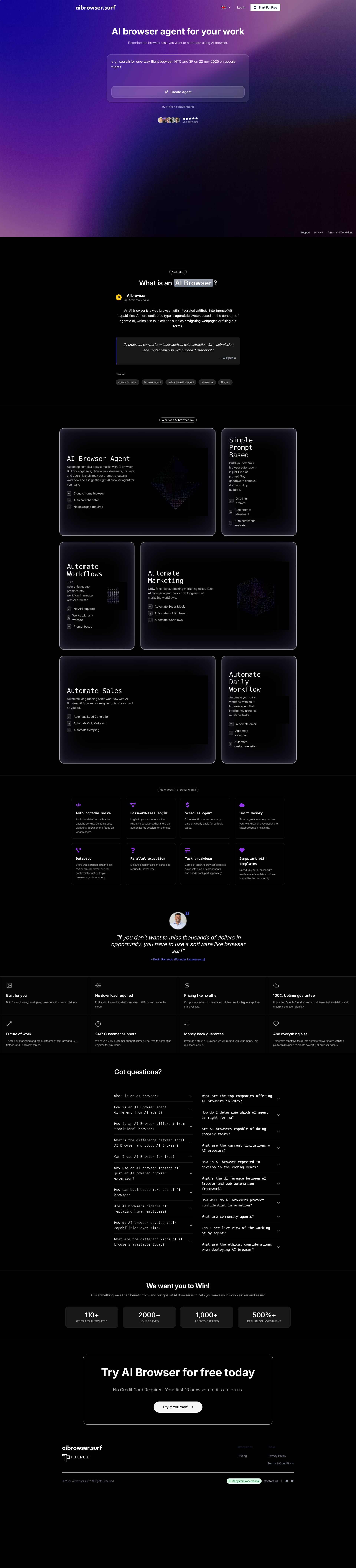 配图 - AI Browser:用简单提示在线自动化一切的AI浏览器代理