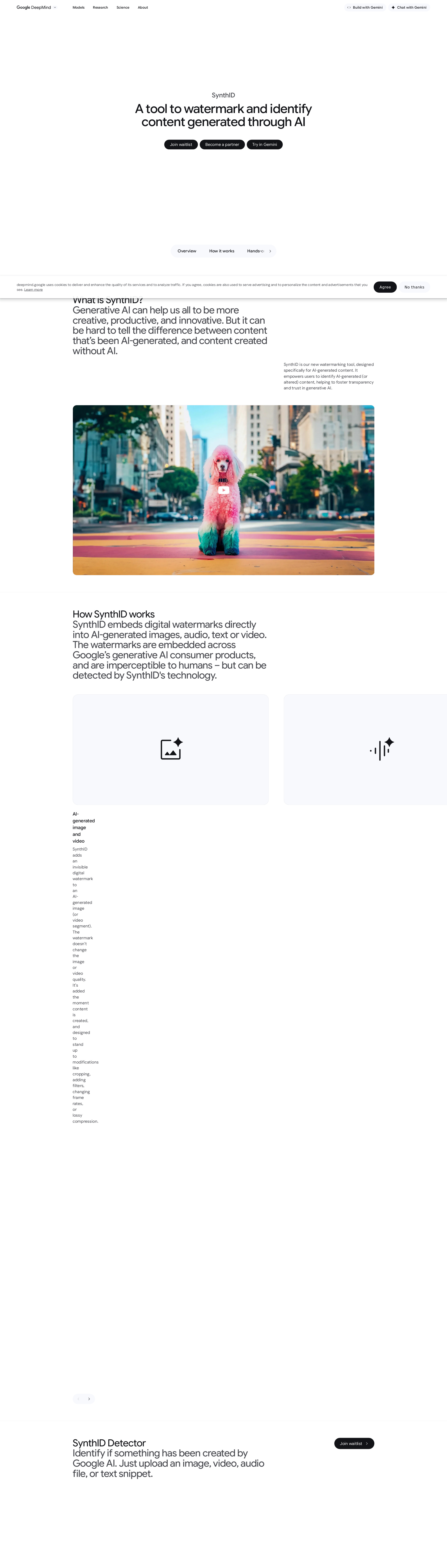 配图 - SynthID:Google DeepMind 的 AI 生成内容水印检测工具