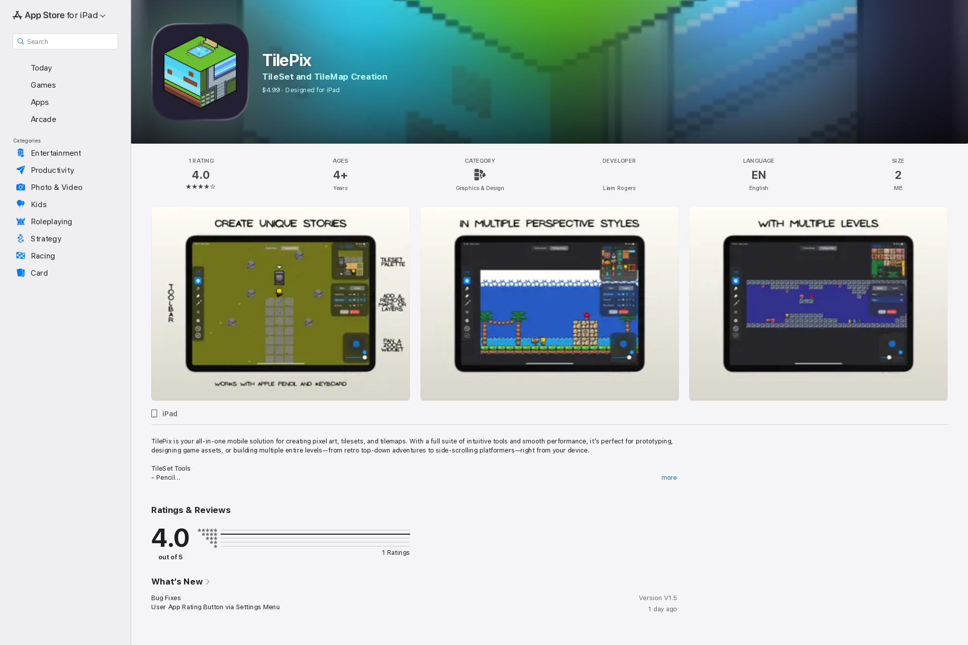 配图 - TilePix：一站式像素艺术与瓦片地图制作套件